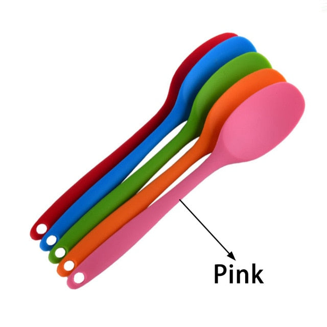 1Pcs Silicone Mini/Small Heat-Resisting Spatula