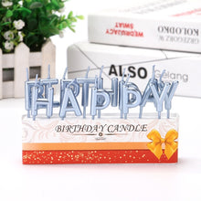 Load image into Gallery viewer, Candle Sets; Happy Birthday Letter Candles; Cake Birthday Party Candles Supplies
