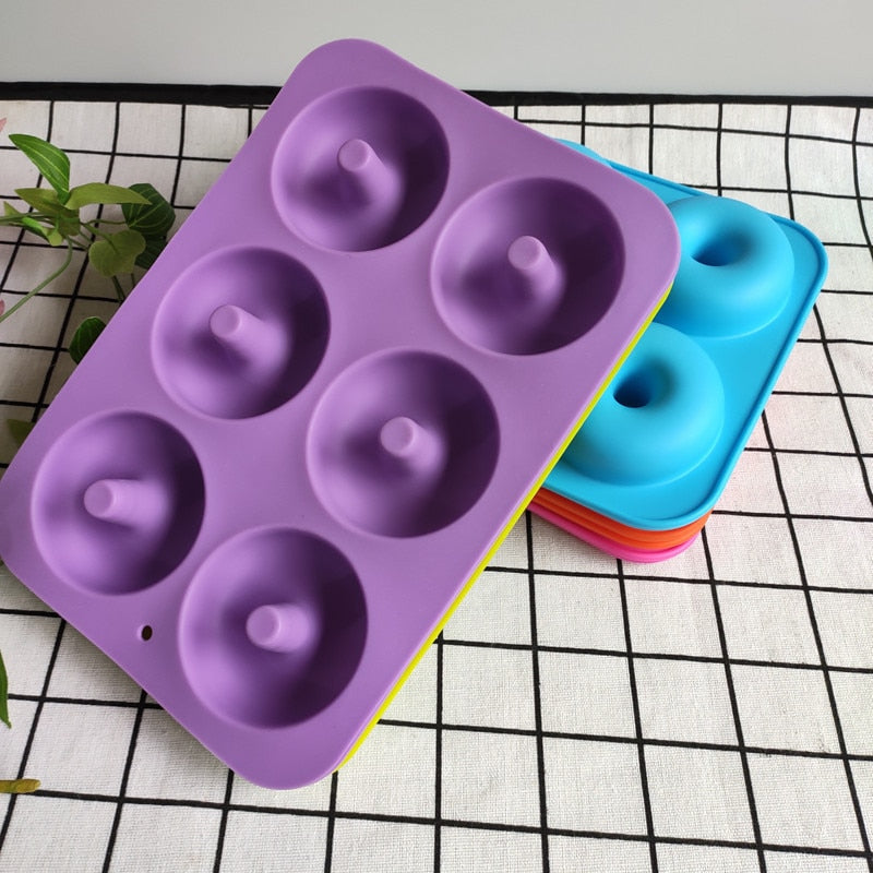 1PC Silicone  Doughnut/Chocolate/Cake Mold