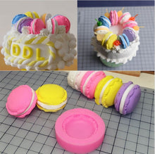 Load image into Gallery viewer, 3D Macaron Macaroon Silicone Fondant Mold
