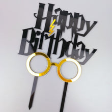 Load image into Gallery viewer, Harry Potter Acrylic Cake Topper - Various Styles for Birthday Cakes or Father’s Day
