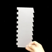 Load image into Gallery viewer, Clear Acrylic Cake Decorating Comb Cake Comb
