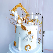 Load image into Gallery viewer, Floating Acrylic Cake Toppers
