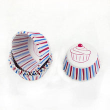 Load image into Gallery viewer, 100Pc Paper Cake Forms Cupcake ; Baking Cupcake Paper Party Supplies
